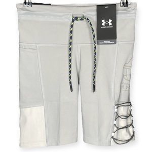 🌼SALE🌼 Under Armour XS S Running Shorts Reflective Fitted High Rise Half Tight